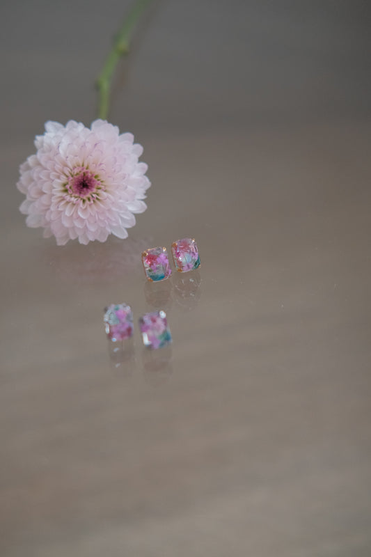 寶石花粒(粉藍)